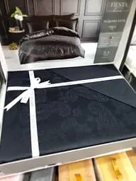 Комплект постільної білизни Fiesta Stella Black Євро Різнобарвний 000230281 - мініатюра 2