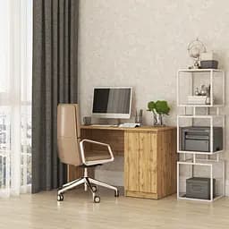 Письмовий стіл MebelStar Нео СК-1 120x60x75.5 см Дуб тахо (MBS-1198)