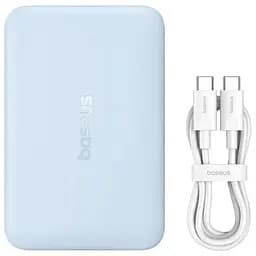 Портативний ЗП Power Bank Baseus EnerFill FM11 Ultra-Mini 22.5W з БЗП 10000mAh (PPFM11-1022) Galaxy Blue
