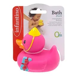 Игрушка для купания Infantino На вечеринку, розовая (305113)