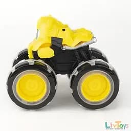 Іграшкова машинка John Deere Kids Monster Treads Бамблбі з великими колесами що світяться (47422) - мініатюра 3