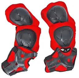 Комплект дитячого захисту Union group А01 XS (2-5 р) чорно-червоний (G00003871)