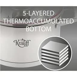 Каструля Krauff Prime Chef зі скляною кришкою 2 л 16 см (26-238-038)  - мініатюра 4