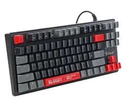 Клавиатура игровая механическая A4Tech Bloody S-310-N BLMS Red Plus Switch USB RGB Black - мініатюра 4