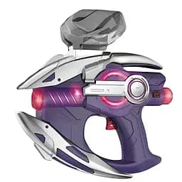 Іграшковий пістолет 662 з акумулятором 7,4 V, підсвічуванням, дисплеєм заряду, стрільбою орбізами, фіолетовий
