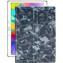 Чехол StatusCASE из экокожи для планшета Samsung Galaxy Tab 10.5 (T805) Хаки-синий