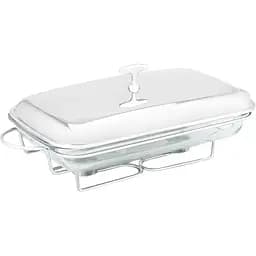 Марміт Edenberg прямокутний із жароміцного скла та кришкою із нержавіючої сталі 3 л (EB-1441)