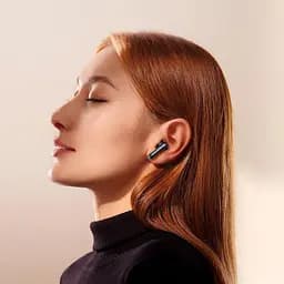 Бездротові навушники Hoco EQ18 Field ANC+ENC noise cancelling true wireless BT headset, BT5.4, 35mAh, 300mAh, 5-6h, black - мініатюра 4