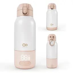 Портативний підігрівач для молока і термос 2 в 1 Kinderkraft Gaja Beige (KEGAJA00BEG0000) - мініатюра 2