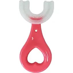 Дитяча зубна щітка-капа MegaZayka з обмежувачем MGZ-0704 Pink