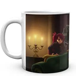 Кухоль GeekLand Black Summoner Чорний призовник Сера Кельвін Ефіл BS 02.05 330 мл білий