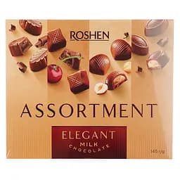 Конфеты Roshen Assortment Elegant молочный шоколад 145 г (662537)