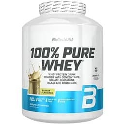 Протеїн BiotechUSA 100% Pure Whey Banana Банан 2 кг