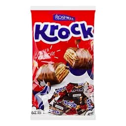 Цукерки Roshen Krock з арахісом 1 кг
