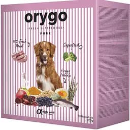 Напіввологий корм ORYGO Pork для дорослих собак всіх порід (зі свининою та броколі) 3,6 кг
