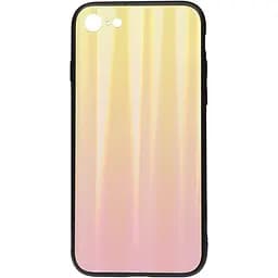 Чохол-накладка Toto Aurora Print Glass Case Apple iPhone 7/8/SE 2020 Pink