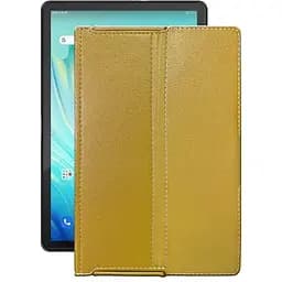 Чехол StatusCASE из экокожи для планшета Blackview Tab 10 Pro Золотой