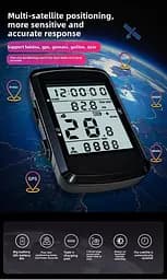 Велокомп'ютер акумуляторний GPS MB-003 LCD-2.4" підсвітка екрана (14 функцій) - мініатюра 10