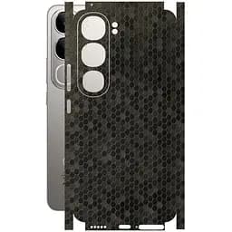 Защитная пленка StatusSKIN для Vivo V40 Lite 5G V2417 Корпус Винил Соты черные