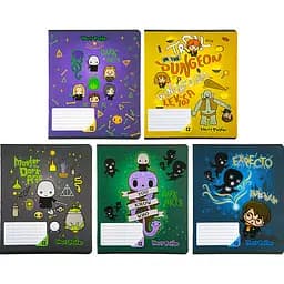 Набір зошитів Kite Harry Potter А5 в лінійку 12 аркушів 25 шт. (HP22-234)