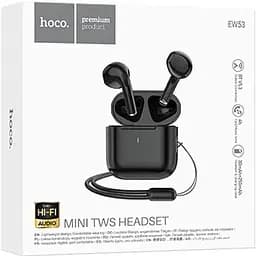 Бездротові навушники Hoco EW53 Lucky true wireless BT headset чорні - мініатюра 3