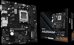 Материнская плата ASRock A620AM-HVS Socket AM5