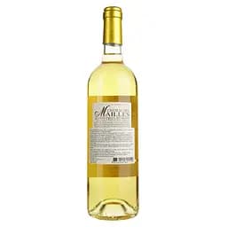 Вино Chateau des Mailles 2020 AOP Saint Croix du Mont біле напівсолодке 0.75 л  - мініатюра 2