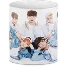 Кухоль GeekLand Bangtan Boys BTS BTS.02.06 330 мл білий