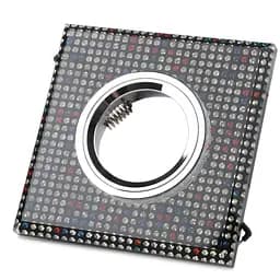 Світильник точковий Brille HDL-DS 135 G5.3 BK/CLF MR16 36-047