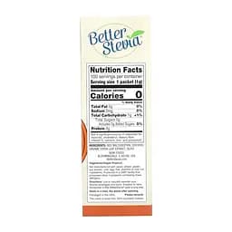 Замінник харчування NOW Better Stevia Packets Original, 100 пакетиків - мініатюра 4