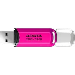 USB флеш накопичувач ADATA 32GB C906 Pink USB 2.0 (AC906-32G-RPP) - мініатюра 2