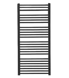 Рушникосушка водяна Heizung WR 25/55 1180х550 мм 623 Вт Чорний 30412 - мініатюра 2