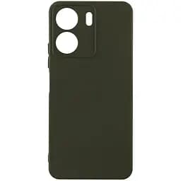 Чохол Silicone Cover з рамкою камери A Xiaomi Redmi 13C 4G / Poco C65 Dark Green (33727_3259264)