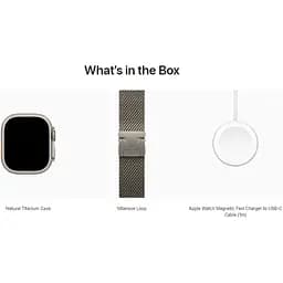 Смарт-годинник Apple Watch Ultra 2 49mm Natural Titanium Case with Natural Titanium Milanese Loop Small (MX4M3) - мініатюра 4