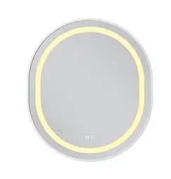 Дзеркало Mixxus Premium ELLIPSE MV05-80x70-REVERSE WHITE (LED Touch, Anti-fog (3-6kK)) (MP6645) - мініатюра 4