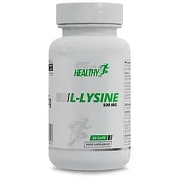 Лизин MST Healthy L-Lysine, 60 капсул для поддержания иммунной системы