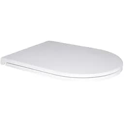 Сидения для унитаза Qtap (Robin, Scorpio) с микролифтом Slim Duroplast, Quick Release QT99HY2049W