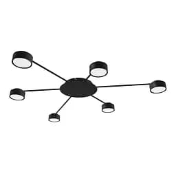 Люстра Ledcoin ML471-6 під лампу чорний