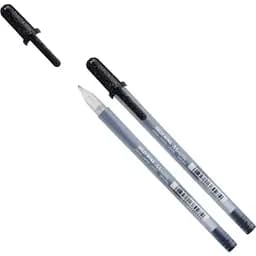 Ручка гелевая Sakura Metallic Черный