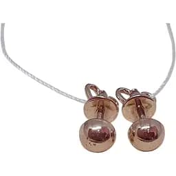 Золотые серьги-пуссеты Favoritum. 210147_5