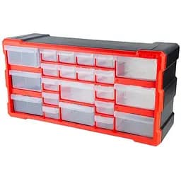 Органайзер пластиковый вертикальный Ultra 22 выдвижных отсека 250×500×160мм 7417522