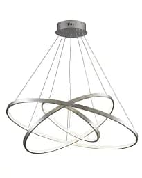 Подвесной светильник, люстра Goldlux 330048 Lea 3 Led 3x60W 4000K 8000Lm IP20 Серебро