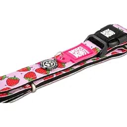 Нашийник для собак Max & Molly Smart ID Collar Strawberry Dream XS 22-35x1.5 см - мініатюра 3