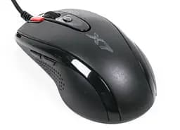 Комплект (Миша та Килим) A4Tech X-710BK USB Black + X7-200MP Black (X-7120) (X-7120 - 1) - мініатюра 3