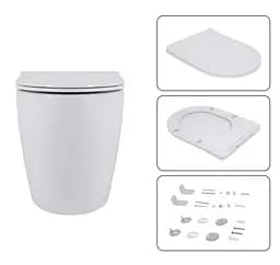 Набір Q-tap Nest 4 в 1 підвісний унітаз Robin Ultra Quiet 520x365x365 + комплект інсталяції QT13332381AW47505 - мініатюра 6