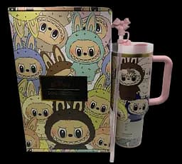 Термокухоль Stanley Quencher H2.0 Tumbler з неіржавкої сталі 1,18 л Labubu Cup Premium Look KT8005202