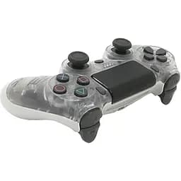 Геймпад джойстик Doubleshock Wireless PS4 Double Motor Vibration DualShock 4 Transparent-White