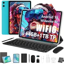 Планшет Teclast P33 KIT 10.1” HD+/3GB/64GB/A333/6000mAh/WIFI/5+2Mp/Metal/Blue - мініатюра 6