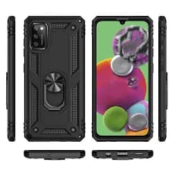 Панель BeCover Military для Samsung Galaxy A41 SM-A415 Black (705132) - мініатюра 2