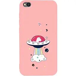 Чехол-накладка Toto Matt TPU 2 mm Print Case Xiaomi Redmi Go #17 Ufo Pink
